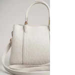White Shoulder Bag - Image 5