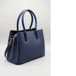 Navy Hand Bag - Image 5